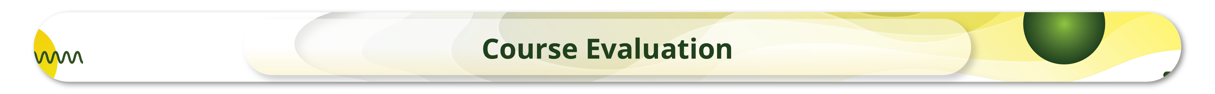 Banner image for Course Certificate